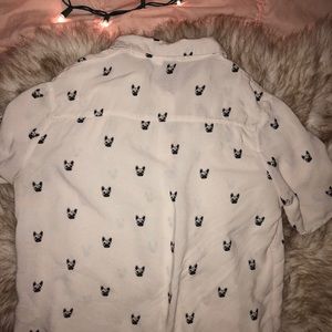 Cute Frenchy Button Up✨